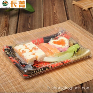 Bac de sushi en plastique jetable rectangulaire BH-15